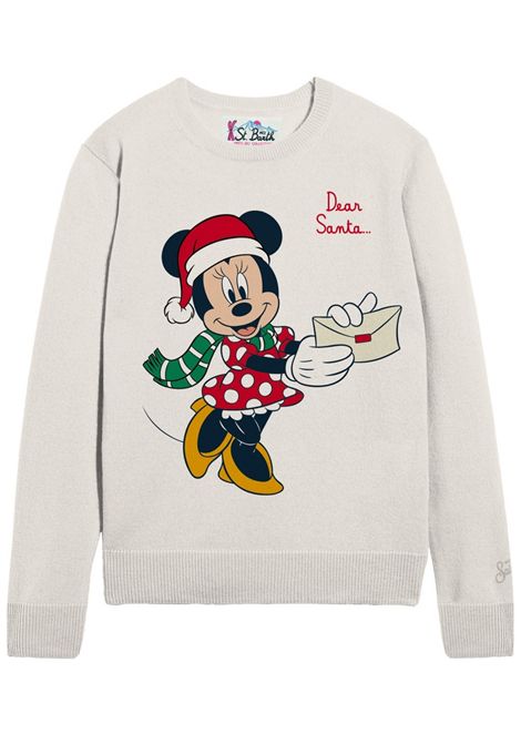 Pull neonata con stampa SAINT BARTH | PRC0001N PRINCESS00449I MINNIE XMAS DEAR 10EMB
